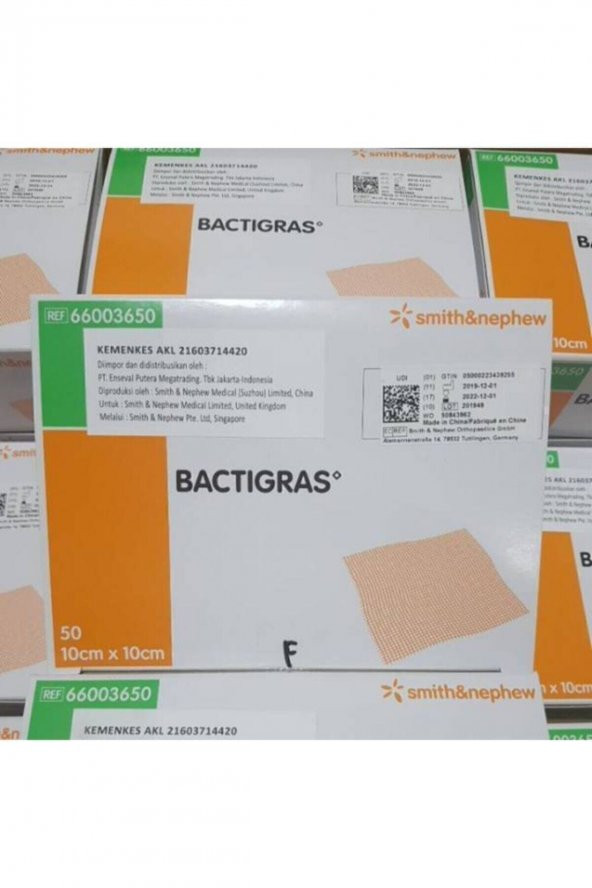 Bactigras 10x10  1 Paket 10adet SMİTH - NEPHEW ürün görseli 1