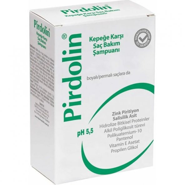 Dermadolin Pirdolin Kepeğe Karşı Etkili Saç Bakım Şampuanı 150 Ml