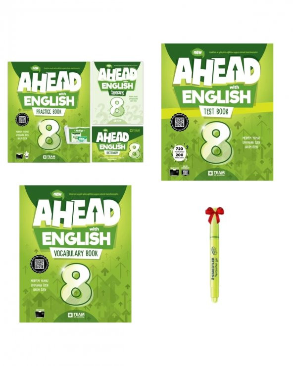 Ahead with English 8 Practice Book, Test Book, Vocabulary Book