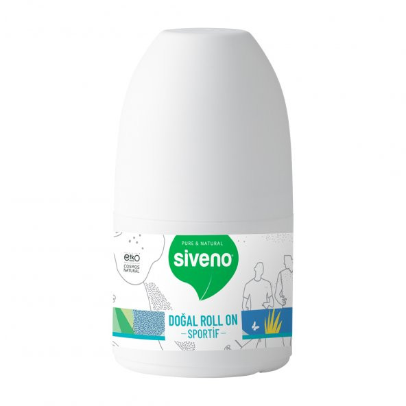 Siveno Doğal Roll-On Deodorant Sportive 50 ml - 1