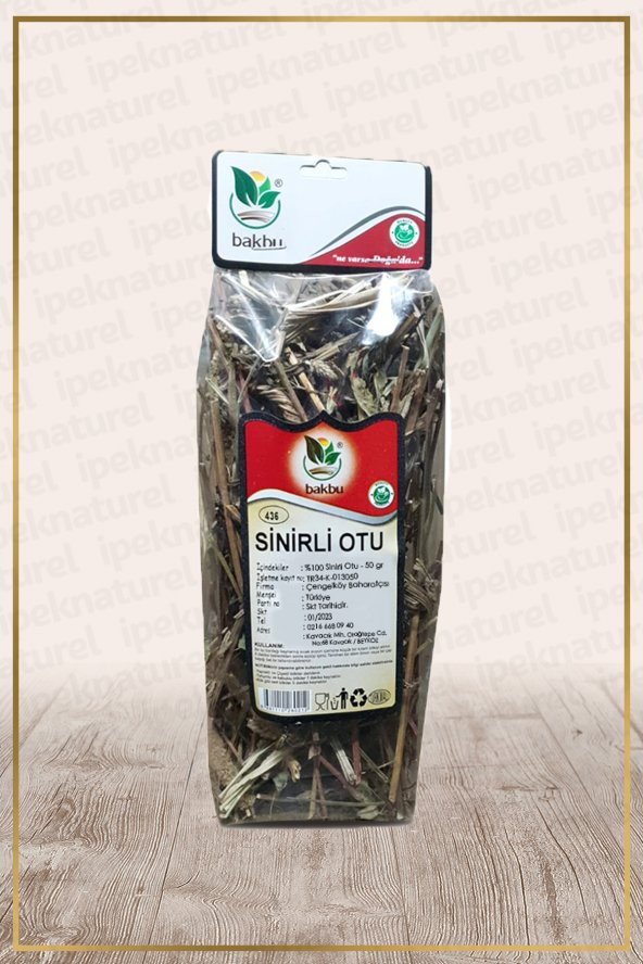 İpek Naturel Bakbu Sinirli Otu Dar Yapraklı Sinir Otu Damar Otu Plantago