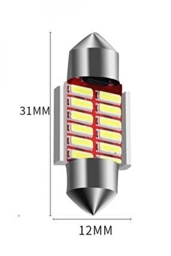 Sofit Led Beyaz 12 Volt - 24 Volt Uyumlu Canbus Soğutuculu - 6