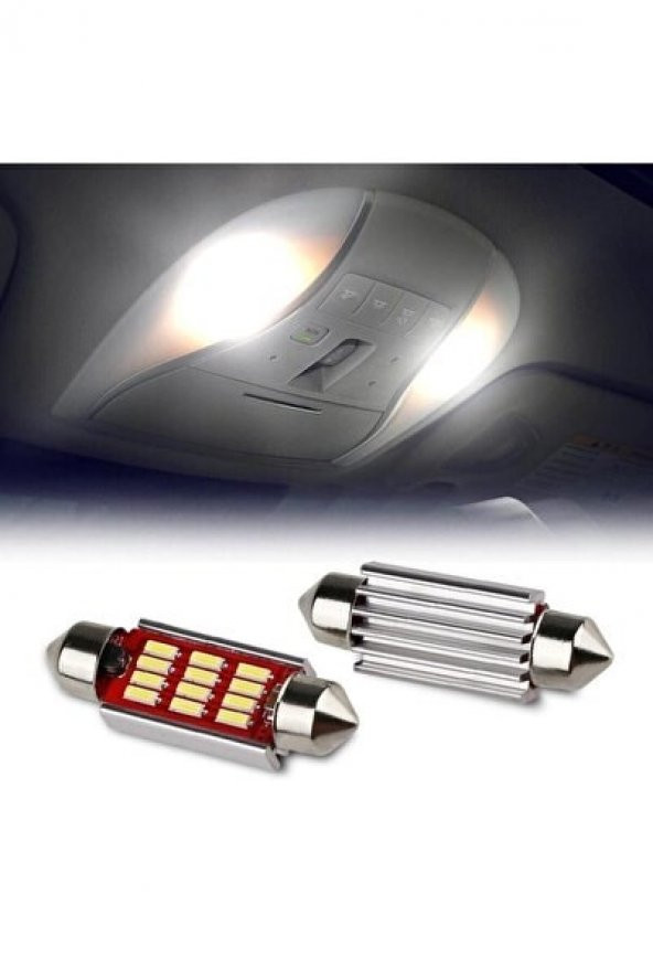 Sofit Led Beyaz 12 Volt - 24 Volt Uyumlu Canbus Soğutuculu