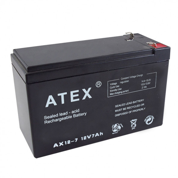 ATEX 12V 7A KURU AKÜ