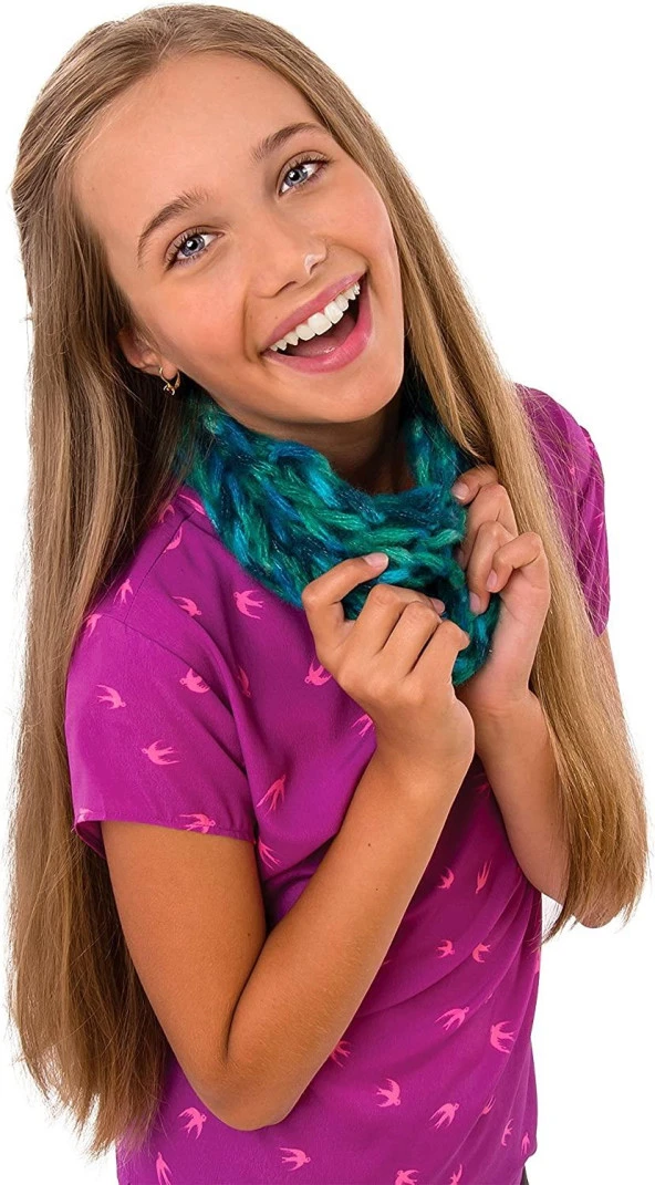 Knits Cool Örgü Stüdyosu- Eğitici Oyuncak,Örgü Örme Makinesi - 4