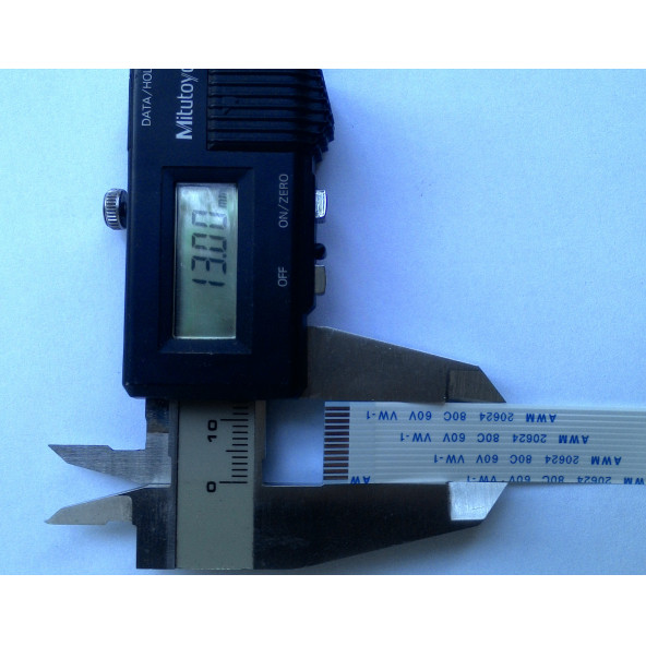 Awm 20624 80c 60v VW-1 Flex kablo 12 pin 1mm adım 25cm 12-1-25B - Resim 2