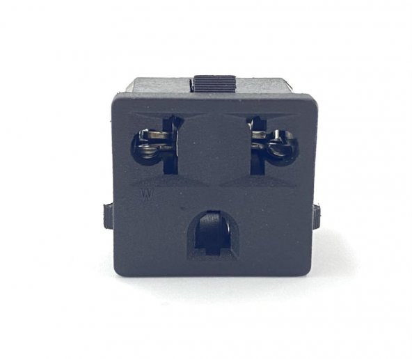 28x26 mm Türk & Amerika Dişi Elektrik Prizi - 2
