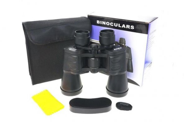 Nikula 100x100 Kauçuk Kaplamalı Mavı Cam Mercekli Dürbün  56m/1000m