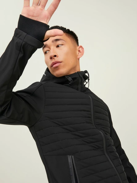 JACK JONES Erkek Kapüşonlu 3 M Özellekli Mont 12215938 - 6