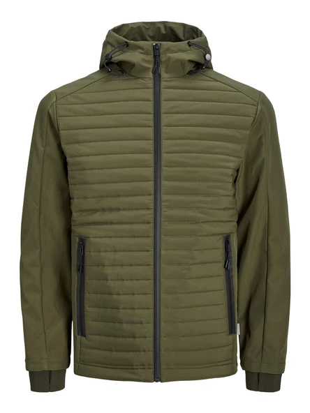 JACK JONES Erkek Kapüşonlu 3 M Özellekli Mont 12215938