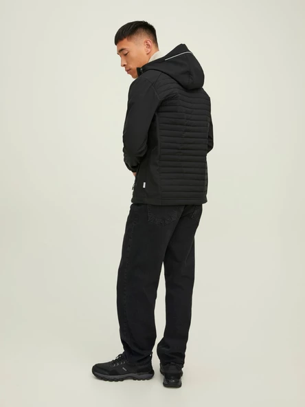 JACK JONES Erkek Kapüşonlu 3 M Özellekli Mont 12215938 - 2