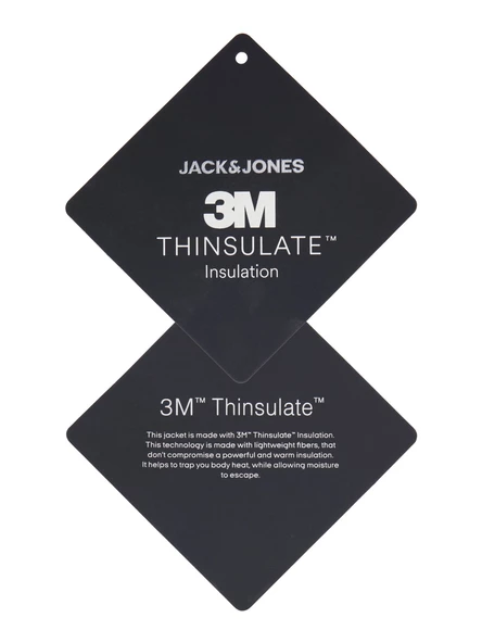 JACK JONES Erkek Kapüşonlu 3 M Özellekli Mont 12215938 - 4