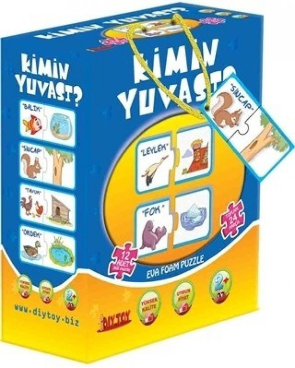 Kimin Yuvası? Puzzle  8513 - 1