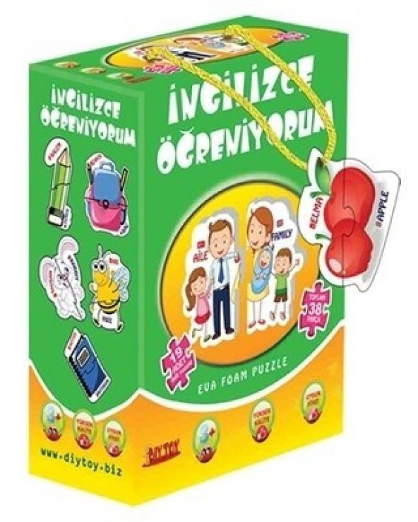 İngilizce Öğreniyorum Puzzle  1484 - 1