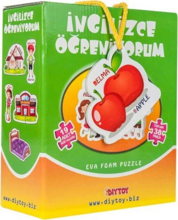 İngilizce Öğreniyorum Puzzle  1484 - 3
