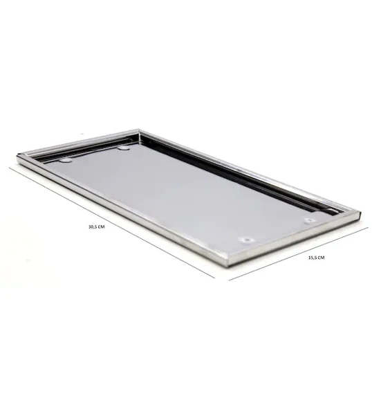 Motosiklet Paslanmaz Plakalık Standart boy - 5