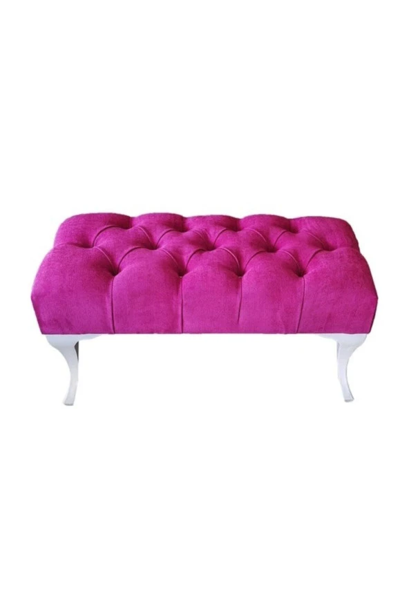 İndirim Çadırı Vinda Kapitoneli Kapıönü Ayak Ucu Bench Puf 75 Cm.