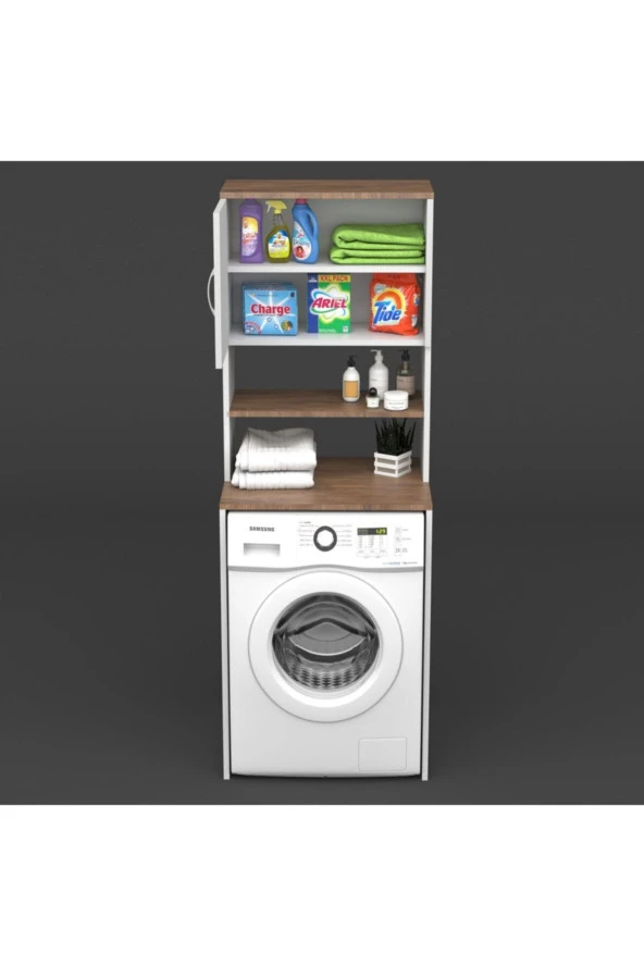 Modülera Barak Çamaşır Makinesi Dolabı - 3