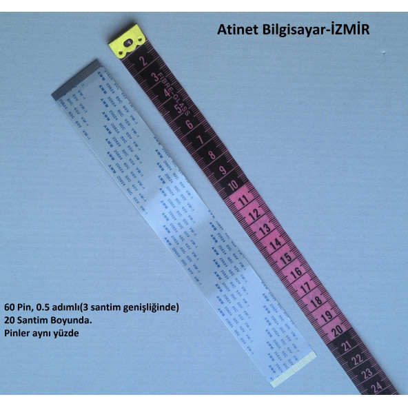 Navilne NL 161 Goldmaster D7075 NANOX 1410G İndash Oto Teyp Film Kafa Flex Kablosu 60-0.5-20A-2