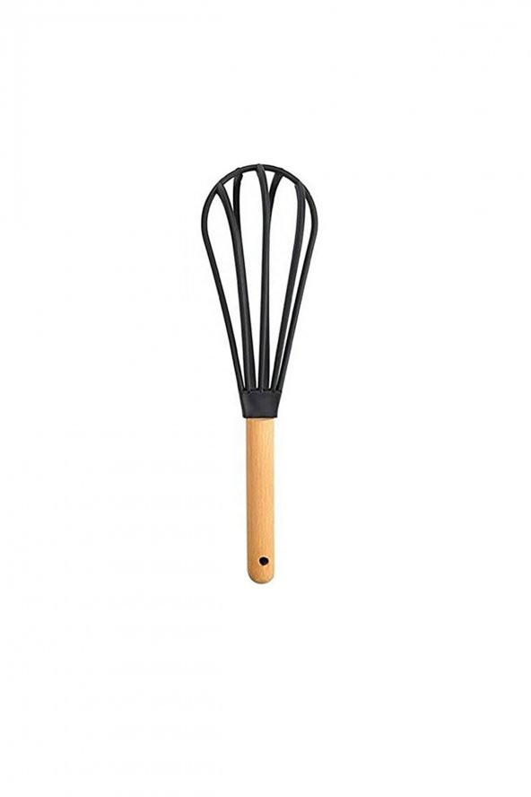 6 Adet Ahşap Saplı Sert Plastik Yemek Pişirme Seti - 3