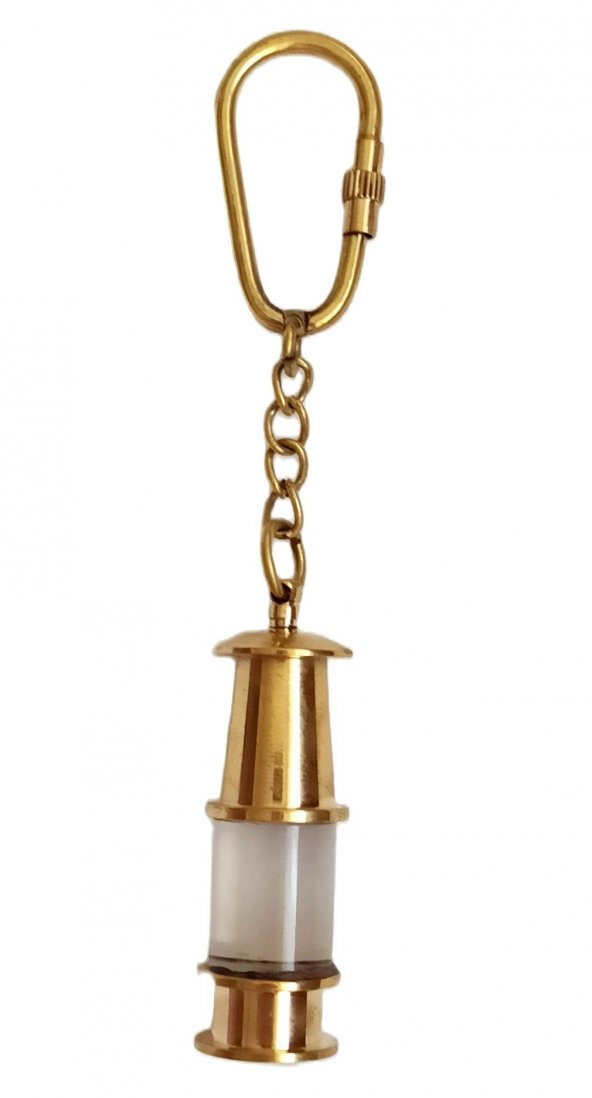 Şişe Modeli Pirinç Anahtarlık