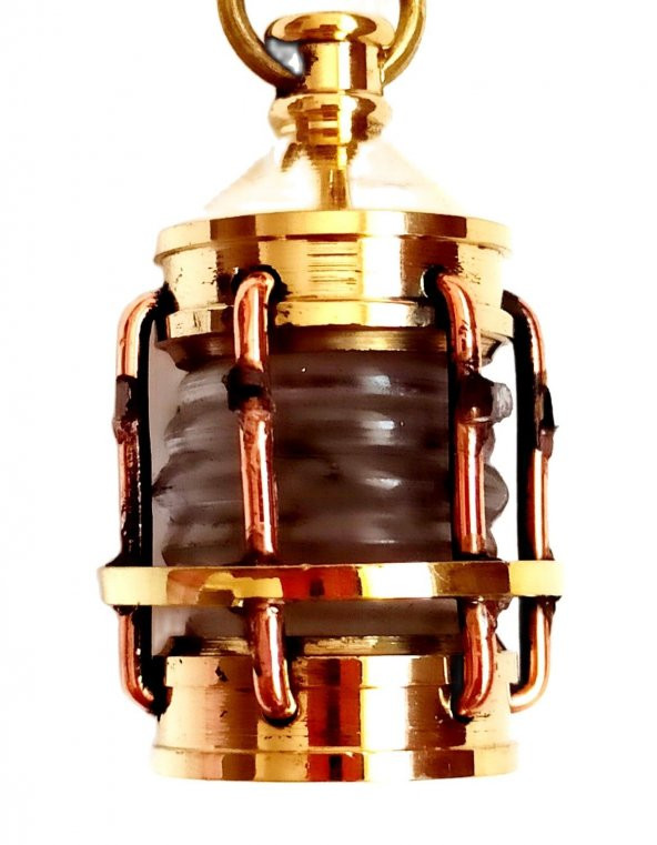 Şişe Modelli Pirinç Anahtarlık - 3