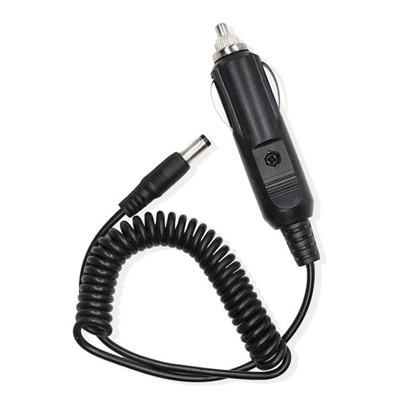 süper box spiral araç şarj adaptörü 12v 3A 5.5x2.5mm jak - 2
