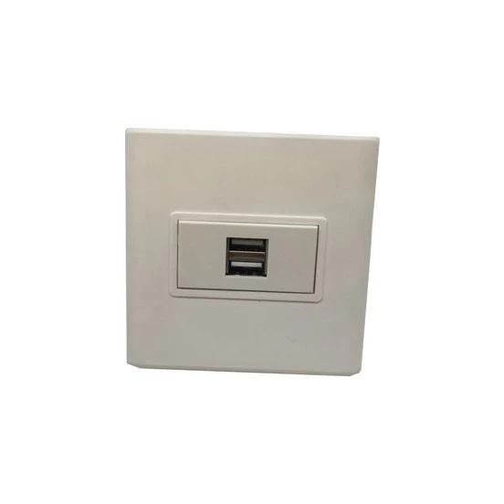 sıva üstü 2 port usb 2.0 priz 5v