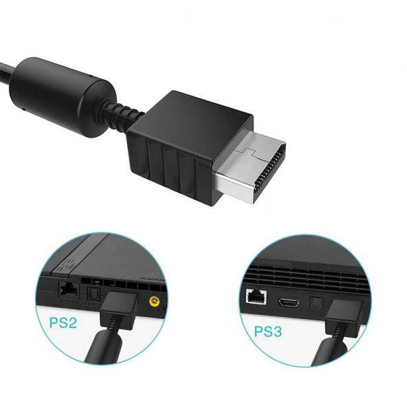 playstation 2-3 PS2-PS3 AV-Out Kablosu - 3