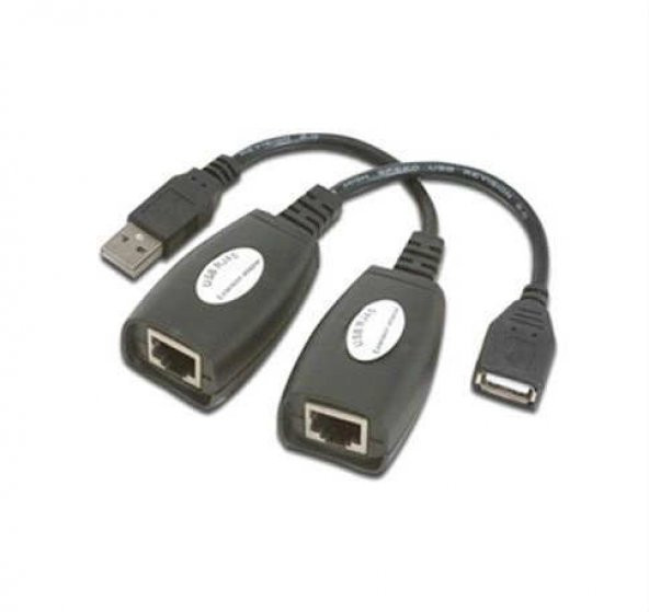 USB to RJ45 extender çevirici adaptör kablo 45m ye kadar