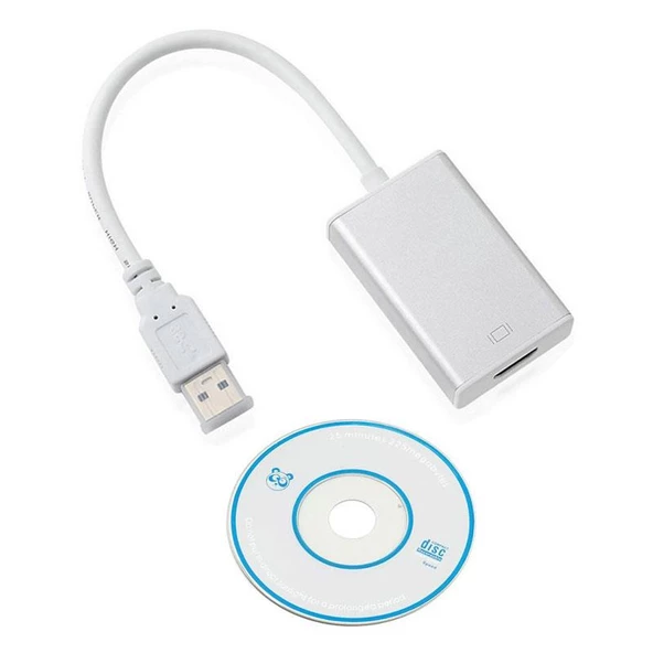 usb 3.0 to hdmı çevirici kablo HDTV kablo - 5
