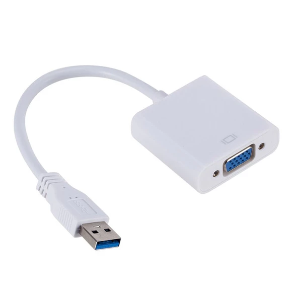 usb 3.0 to vga çevirici dönüştürücü kablo