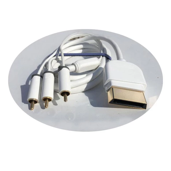 Xbox 360 RCA kompozit R/L audio kablo TTAF 99005 - 3