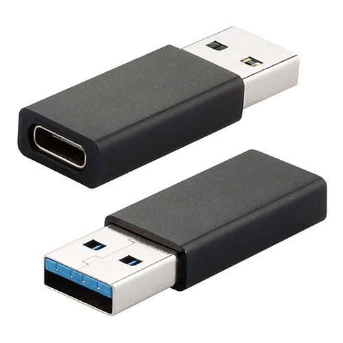 usb 3.0 erkek to type c 3.1 dişi çevirici şarj ve data aparatı