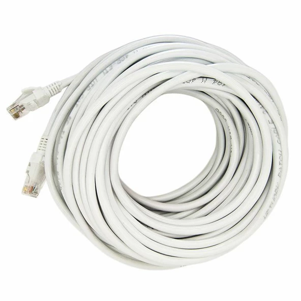 RJ 45 internet bağlantı kablosu cat6 rj 45 ethernet kablosu 15m