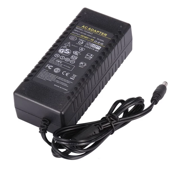 48 V 3A AC/DC adaptör 48 volt 3 amper ac-dc power adaptör