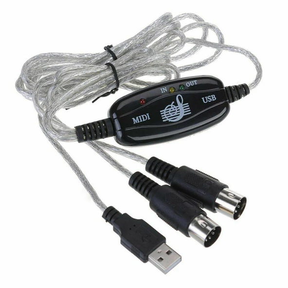 usb-midi kablo usb midi bağlantı kablosu PC müzik klavye kablosu