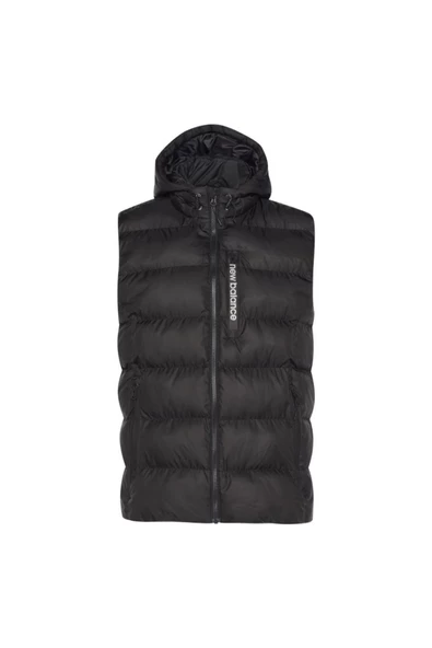 New Balance MPV3123-BK - Nb Puffer Vest Erkek Siyah Yelek