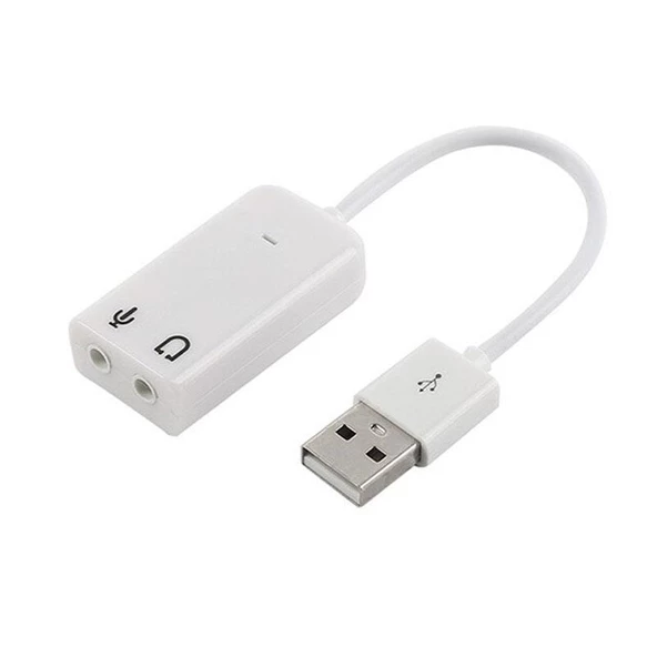 Usb Ses Kartı 7.1 Virtual 3D Harici ses kartı