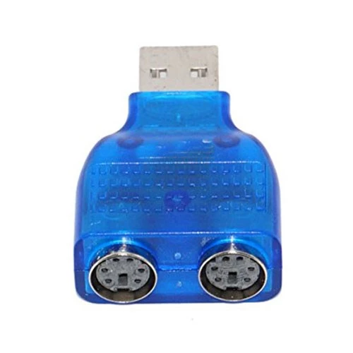 USB to PS/2 klavye mouse Dönüştürücü Adaptör - 1