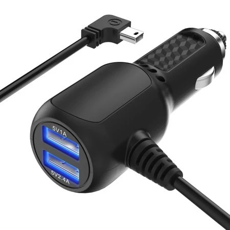 Navigasyon araç şarj adaptörü ve çift çıkışlı usb 5v1A -5v2.5A - Resim 4