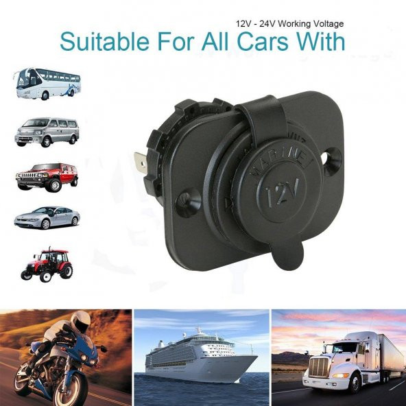 Çakmak Panel Tipi Kare Dişi Fiş - Resim 3