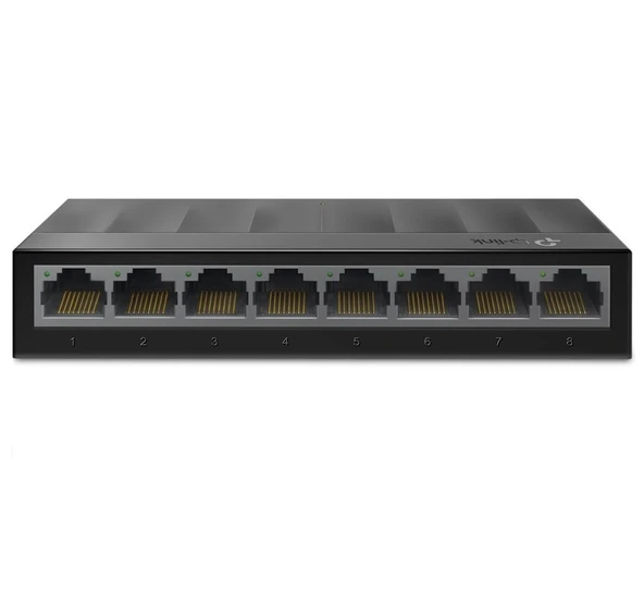 Tp-Link LS1008G  8 Port Gıgabıt Masaüstü Ethernet Switch - Resim 1