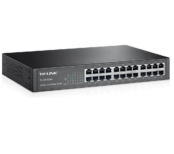Tp-Link TL-SG1024D 24 Port 101001000 Gıgabıt RackMount  Ethernet Switch ürün görseli 1