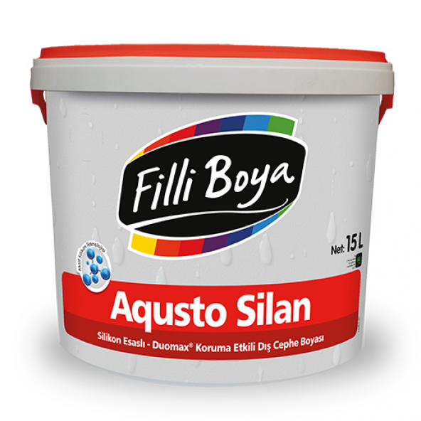 FİLLİ BOYA AGUSTO SİLAN 4 MEVSİM KORUMA DIŞ CEPHE BOYASI 2,5 LT.