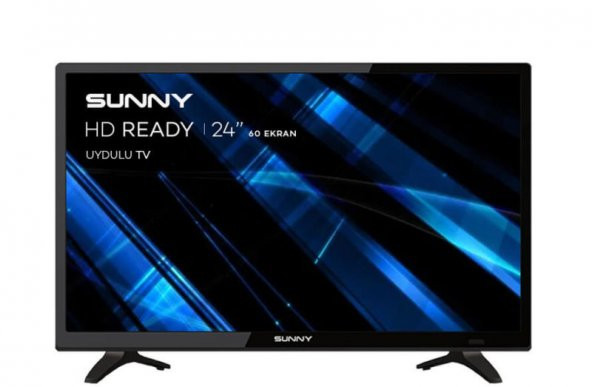 Sunny SN24LED09 HD 24" 61 Ekran Uydu Alıcılı LED Televizyon