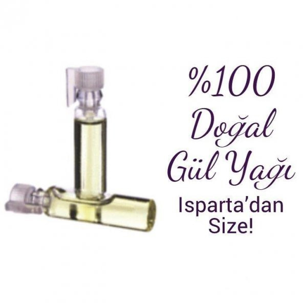 Ispartadan Doğal Gül Yağı 1 Ml - 3