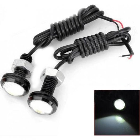 BEXMOD KİA CEED SW Ayna Altı Led Kartal Göz Beyaz
