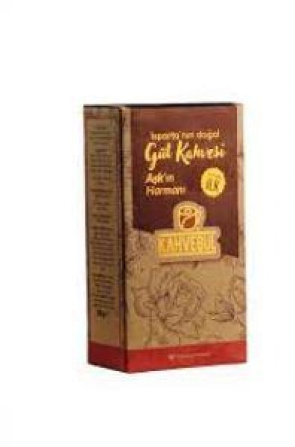 Aşkın Harmanı Kahvegül Isparta Gül Kahvesi Rose Coffee 150 Gr