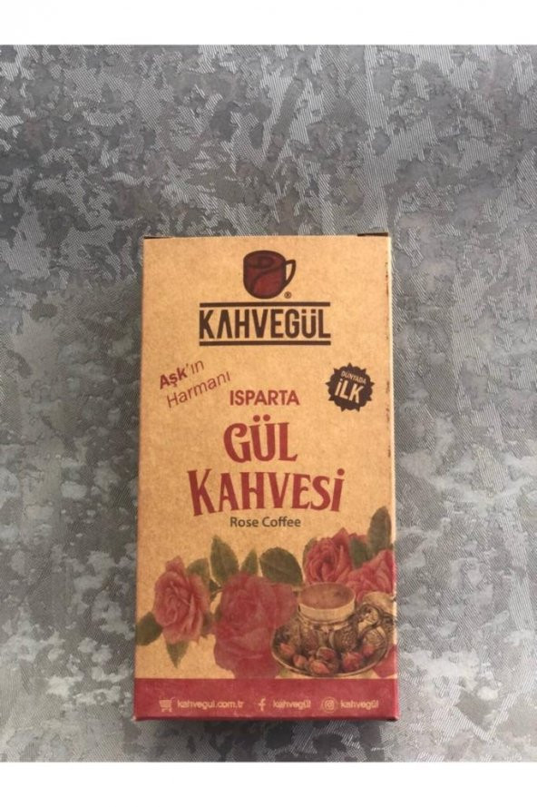 Aşkın Harmanı Kahvegül Isparta Gül Kahvesi Rose Coffee 150 Gr - 2